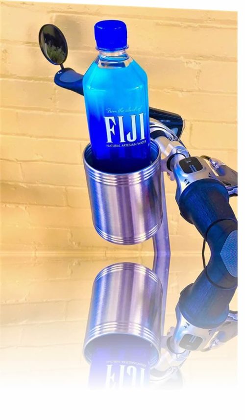 NipEaze Bicycle Cup Holder - Stainless Steel