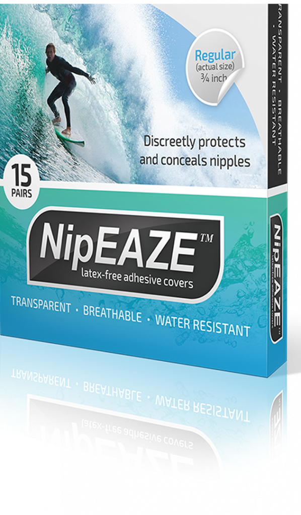 NipEAZE Sport Nip Cover Nipple Protectors for Surfers